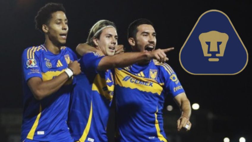 Pumas buscaría fichar a figura ofensiva mexicana de Tigres para el Clausura 2026