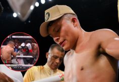 Foto ilustrativa de nota Pitbull Cruz: "Callé bocas", tras retener título ante Lamont Roach; lanzó dardo a Gervonta Davis
