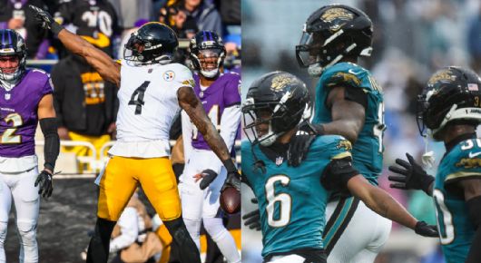 NFL 2025: Steelers vencen con polémica a los Ravens; mientras que Jaguars aplasta a los Colts