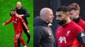 Foto ilustrativa de la nota titulada: ¿Qué sucedió entre Arne Slot y Mohamed Salah? El DT del Liverpool aclara la polémica