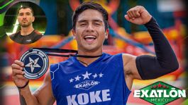 Foto que representa a Exatlón México: Koke Guerrero admite mala racha frente a Mono Osuna; azules lo respaldan