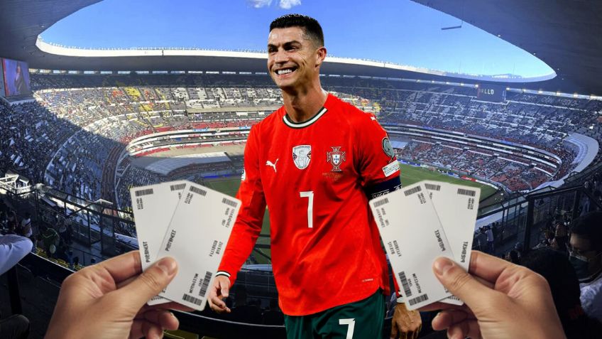 México vs Portugal: ¿Cuánto cuestan los boletos para ver a Cristiano Ronaldo en el Azteca?