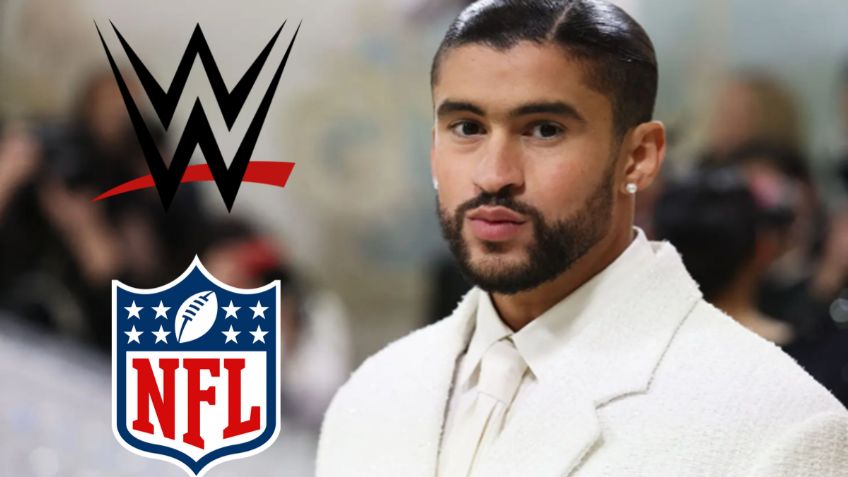 Bad Bunny y su relación con el deporte: del ring de WWE al show del Super Bowl en la NFL