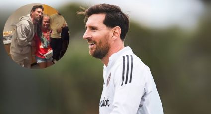 Hermana de Patrick Mahomes rompe en llanto al conocer a Messi en el Super Bowl 2025 | VIDEO