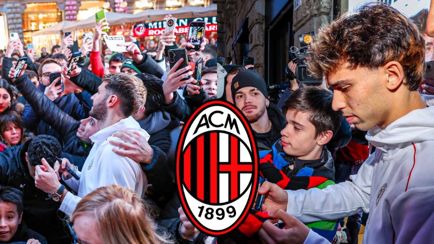 AC Milan presume euforia de fanáticos por Santiago Gimenez y João Félix a días de jugar la Champions