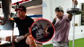 Foto ilustrativa de la nota titulada: Canelo Álvarez ya se prepara en el ring junto a Jaime Munguía para su regreso al boxeo | VIDEO