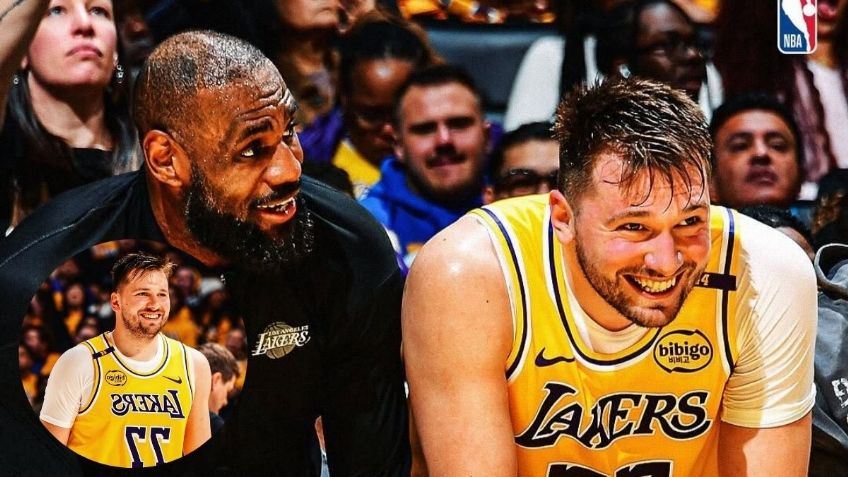 El emotivo mensaje de LeBron James a Luka Doncic tras su debut con Los Ángeles Lakers