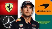 Foto ilustrativa de la nota titulada: La PODEROSA escudería que tiene pláticas con Checo Pérez para volver a la F1 en 2026