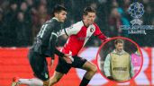 Foto ilustrativa de la nota titulada: Santi Gimenez no puede con el Feyenoord y el Milan pierde la ida en la Champions League