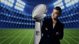 Foto que representa a ¡Mintió! Robbie Williams acepta que no estará en el medio tiempo del Super Bowl 2026