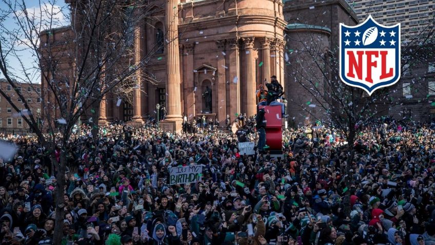 Hieren a 2 mujeres cerca del festejo de los Philadelphia Eagles tras ganar el Super Bowl 2025