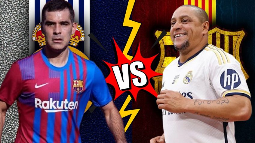 Real Madrid vs Barcelona: Estas son las LEYENDAS que jugarán el partido en Toluca