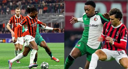 El Milan de Santiago Gimenez es eliminado de la Champions League a manos del Feyenoord