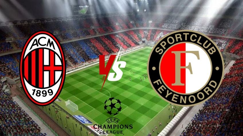 Milan vs Feyenoord: Canales y horarios de los playoffs de Champions League en México