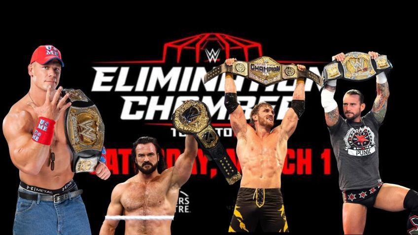 WWE: John Cena, CM Punk y las estrellas que lucharán en la Elimination Chamber 2025