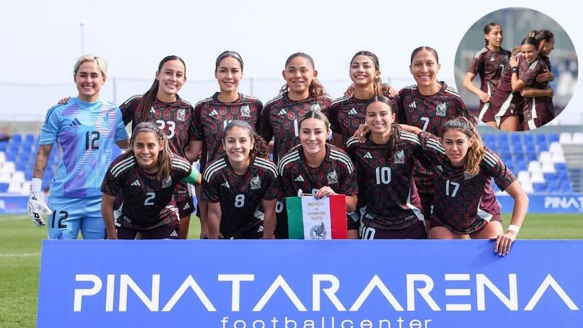 Selección Mexicana debuta con victoria ante China Taipei en la Pinatar Cup 2025