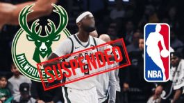 Foto que representa a NBA 2025: Estrella de los Milwaukee Bucks recibe 25 partidos de suspensión por esta razón