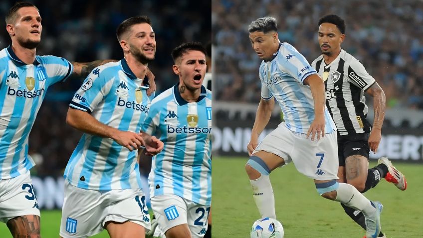 Racing se lleva la victoria ante Botafogo en el partido de ida de la Recopa Sudamericana