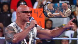 Foto que representa a WWE 2025: The Rock vuelve a SmackDown y confirma la sede de WrestleMania 42 | VIDEO