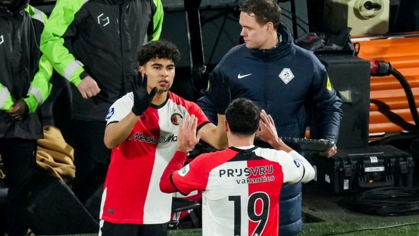 Stephano Carrillo disputa su primer partido con Feyenoord, ¿Cómo fue su debut?