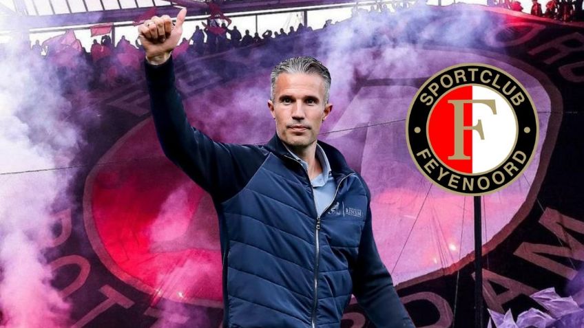 ¡Nuevo DT para Stephano Carrillo! Robin Van Persie se convierte en entrenador del Feyenoord