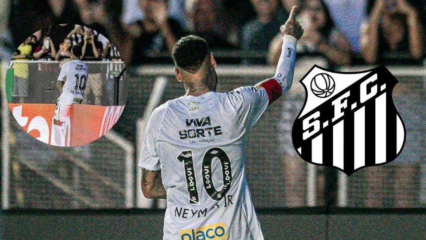 Así fue el GOL OLÍMPICO de Neymar en el Inter de Limeira vs Santos FC | VIDEO