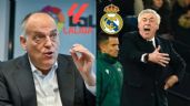 Foto ilustrativa de la nota titulada: Carlo Ancelotti arremete contra Javier Tebas: "Le falta el respeto a millones de madridistas"