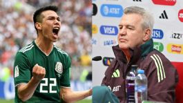 Foto que representa a Javier Aguirre confiesa qué espera de “Chucky” Lozano en la Selección Mexicana