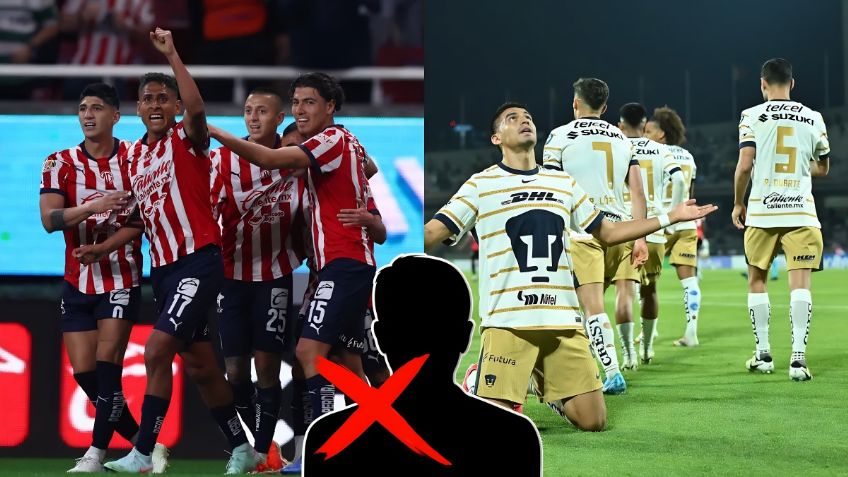 La inesperada baja de Chivas para enfrentar a Pumas en la Jornada 10