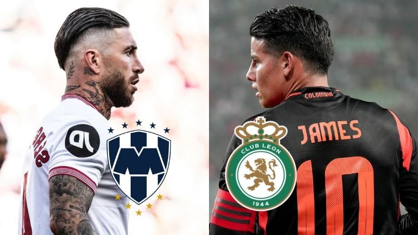 ¿Cuándo se enfrentará Sergio Ramos con James Rodríguez en la Liga MX?