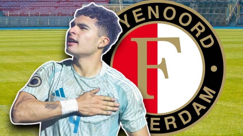 Stephano Carrillo llega al Feyenoord para suplir a Santiago Giménez