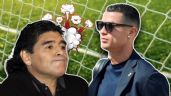 Foto ilustrativa de la nota titulada: La vez que Maradona explotó con Cristiano Ronaldo por decir que era el mejor de la historia