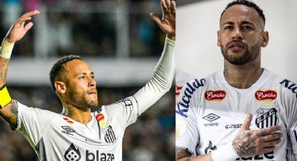 Tunden con balonazos y patadas a Neymar en su regreso con Santos | VIDEO