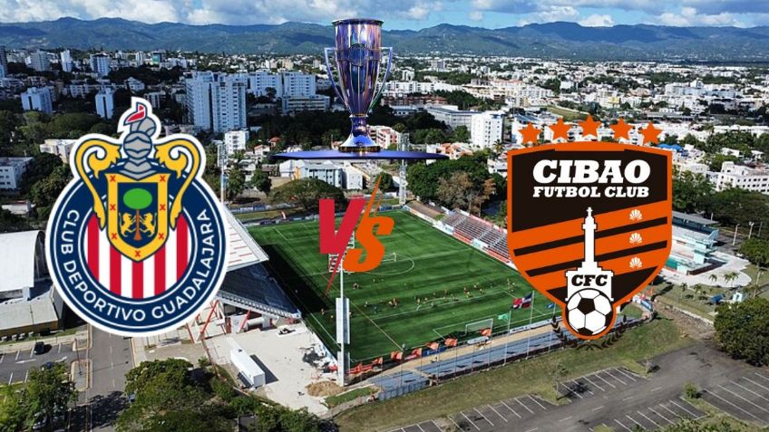 Concachampions 2025: El once inicial con el que Chivas buscará vencer a Cibao en su debut