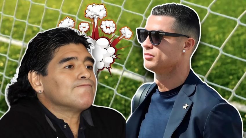 La vez que Maradona explotó con Cristiano Ronaldo por decir que era el mejor de la historia