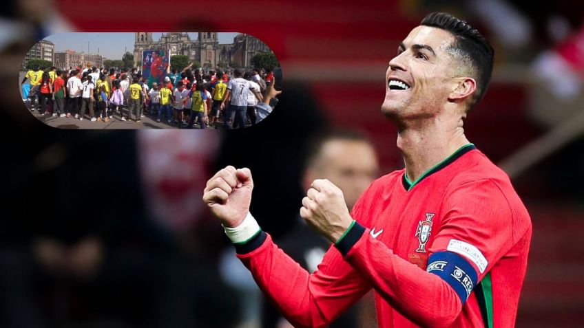 Cristiano Ronaldo presume festejo de fanáticos mexicanos por su cumpleaños 40 | VIDEO