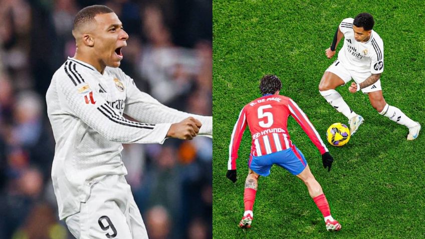 Kylian Mbappé salva a Real Madrid y sigue como líder tras empatar en Derby vs Atlético