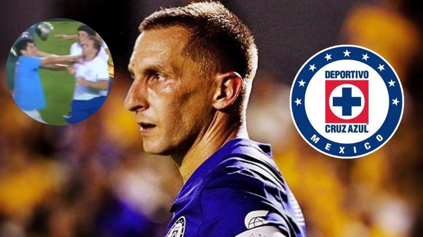 La vez que Chaco Gimenez se agarró a golpes con un aficionado de Cruz azul en pleno partido