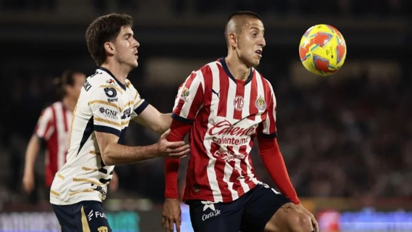 Chivas supera a Pumas con gol de último suspiro, pese a la presencia de Efraín Juárez en CU