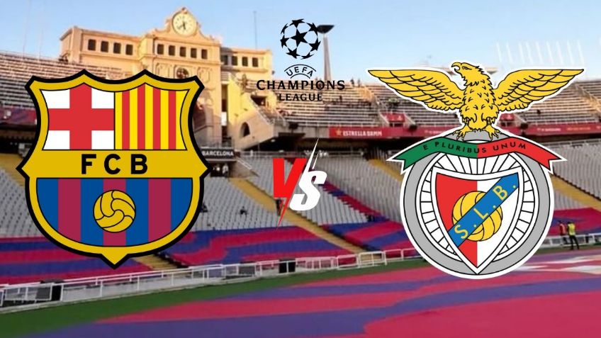 ¿Dónde ver FC Barcelona vs Benfica? Este canal transmitirá el duelo de Champions League