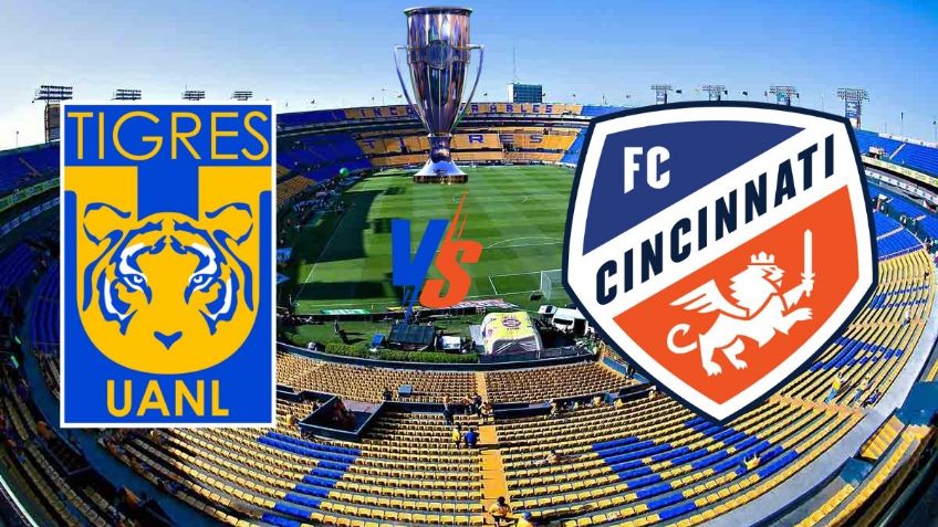 ¿Qué canal transmite Tigres vs Cincinnati EN VIVO por la Concachampions 2025?