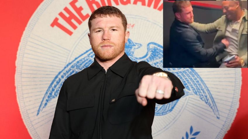 ¿Qué pasó? Canelo golpeó a reportero por nombrar a mejores boxeadores que él