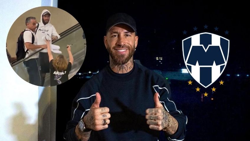 Niño burla la seguridad y logra autógrafo de Sergio Ramos | VIDEO