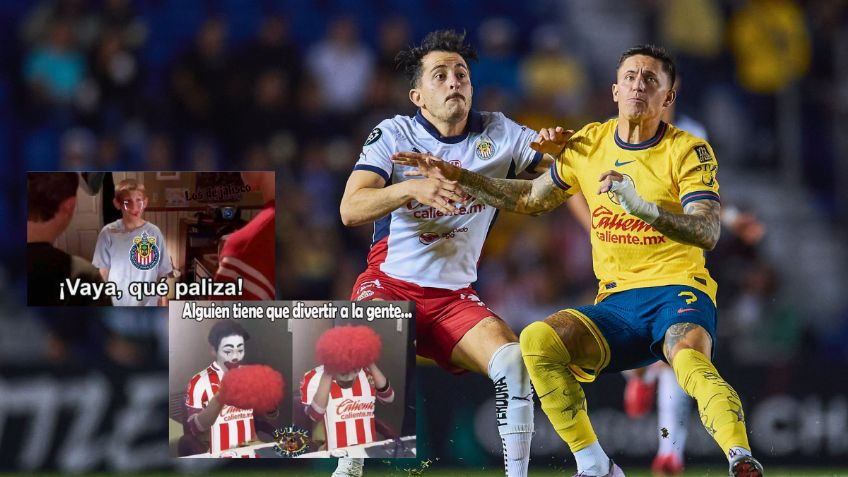 Los MEMES se burlan de la eliminación de Chivas ante América en Concachampions 2025