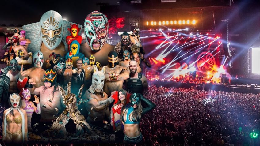 ¿Vas a Vive Latino 2025? No te pierdas la función de lucha libre con Místico y el CMLL