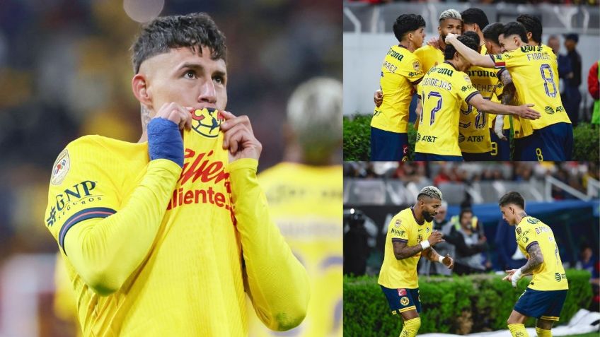 América "vuela" al liderato de la Liga MX tras vencer a Atlas en partido polémico