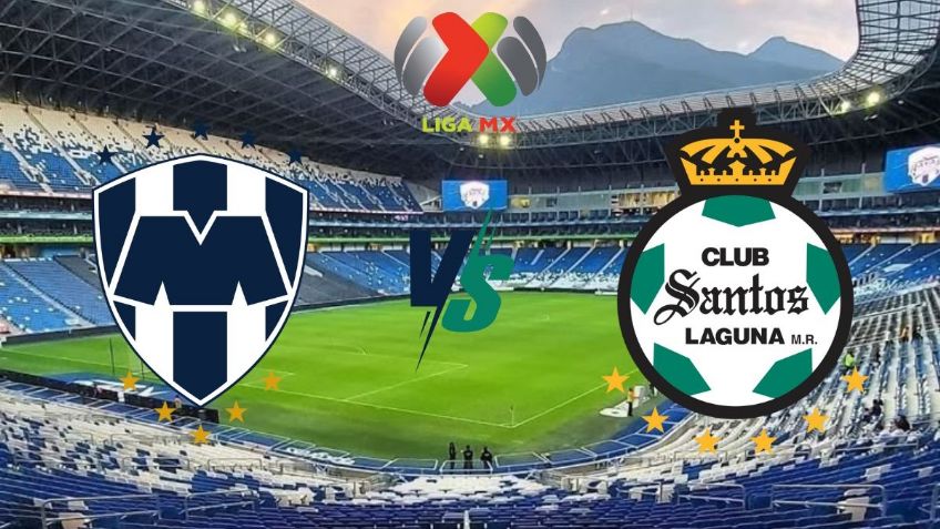 Clausura 2025: ¿En qué horario y por dónde ver EN VIVO Santos Laguna vs Rayados?