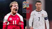 Foto ilustrativa de la nota titulada: Cristiano Ronaldo no logra evitar la caída de Portugal ante Dinamarca en la Liga de Naciones