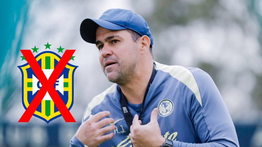 André Jardine admite que sueña con dirigir a Brasil, pero descarta abandonar al América