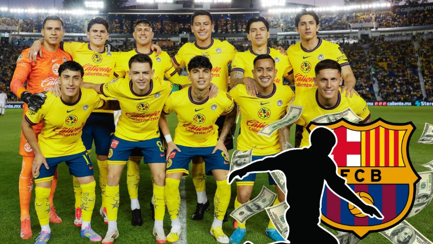 El exjugador del Barcelona que llegaría al América el siguiente torneo; vale 200 millones